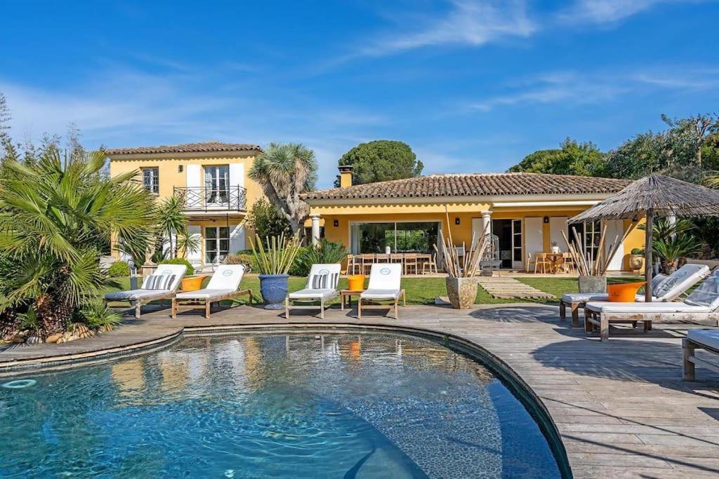 Grande Villa St-Tropez Area Avec Piscine Chauffee Gassin Εξωτερικό φωτογραφία